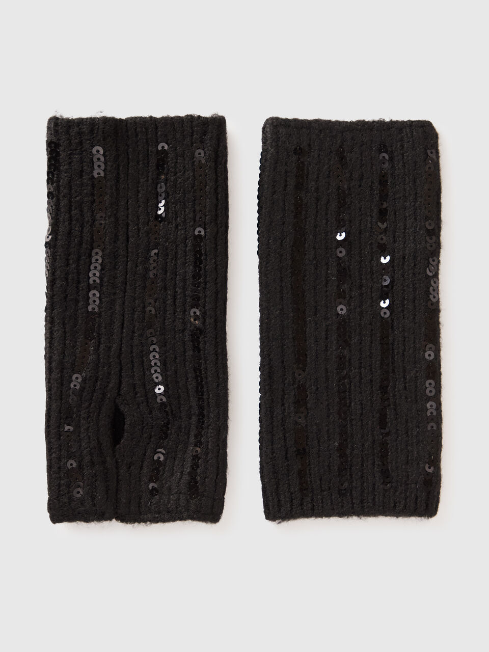 Sequined arm warmers