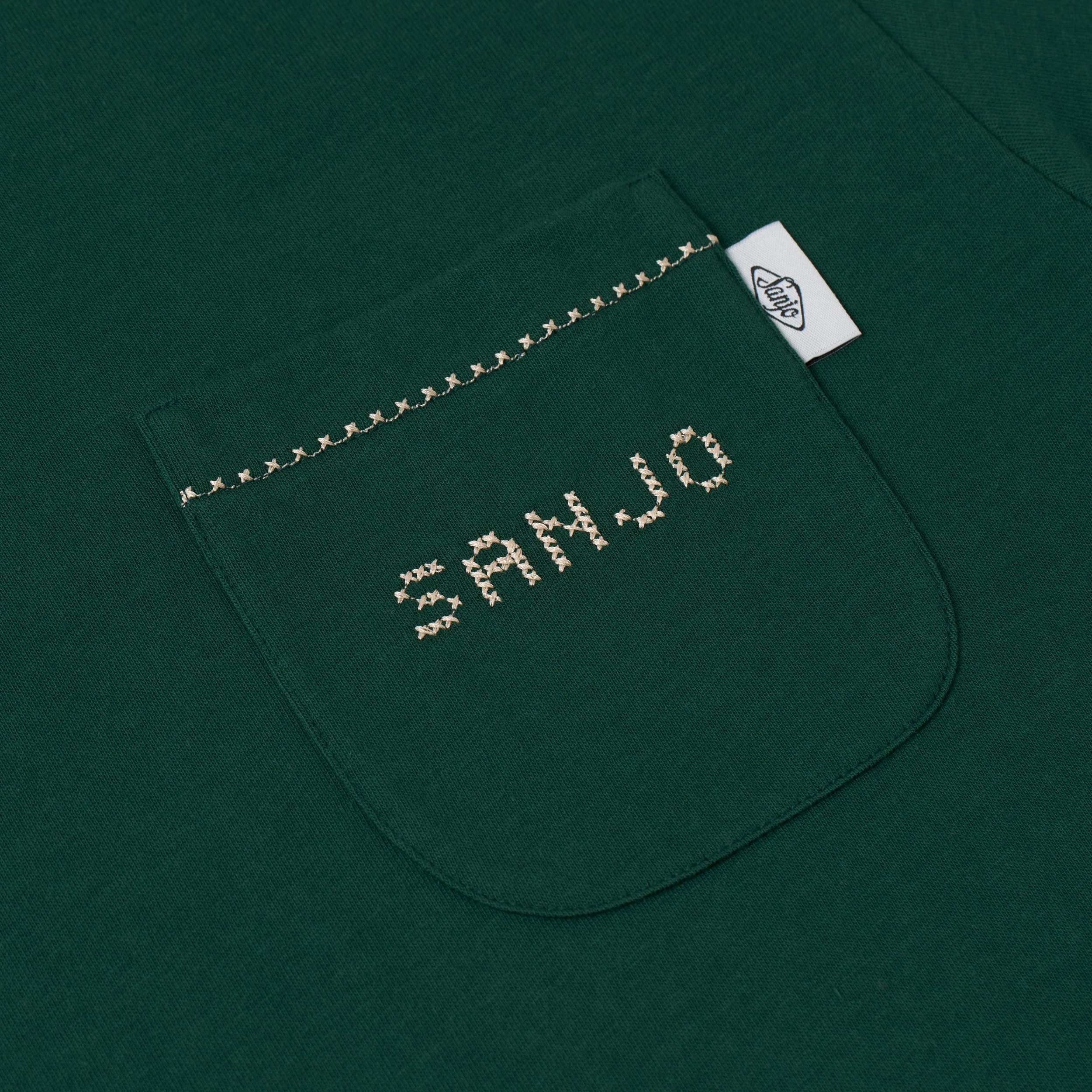 Sanjo Old Money Pocket T-shirt // Bottle