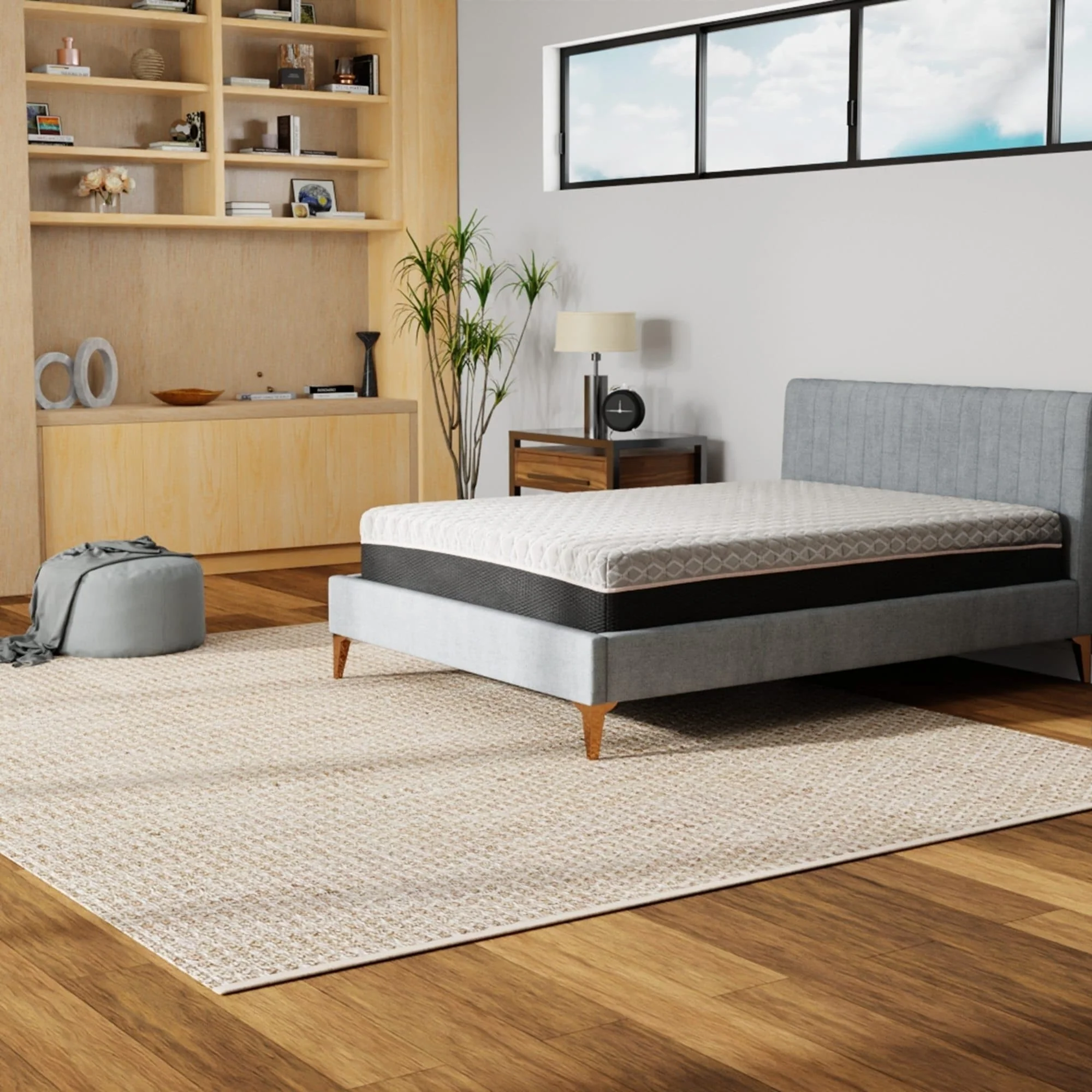 Modern Copper Infused 14 Inch Soft Memory Foam Mattress