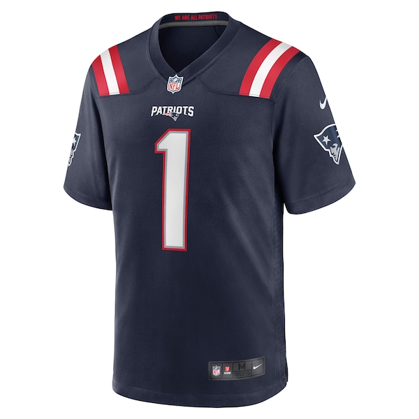 Number 1 Dad New England Patriots Nike Game Jersey - Navy