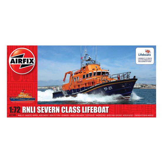 Airfix RNLI Severn Class Lifeboat Model Kit 1:72