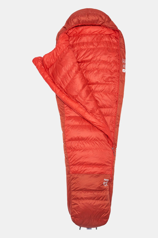 Rab Alpine 0C / 32F Left Long Slaapzak