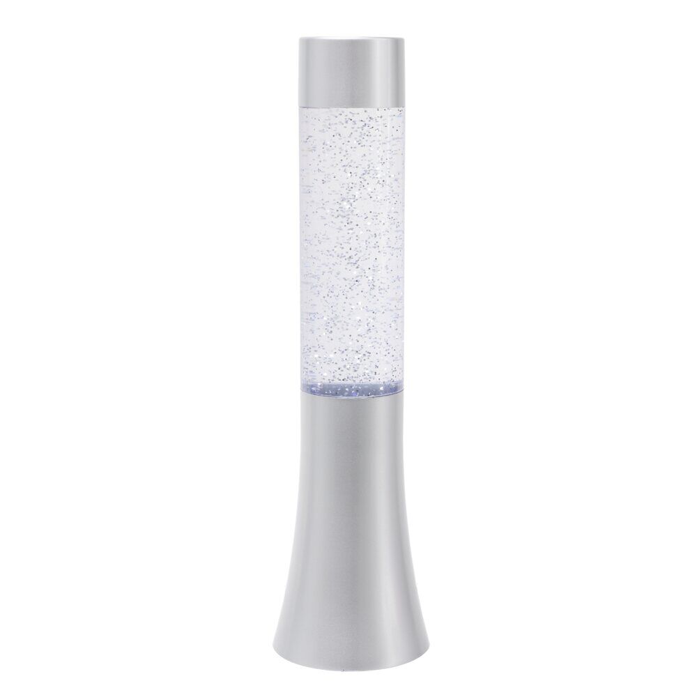 Lampe à lave paillette LED RVB USB-C Ø9xH34cm (2 modèles)