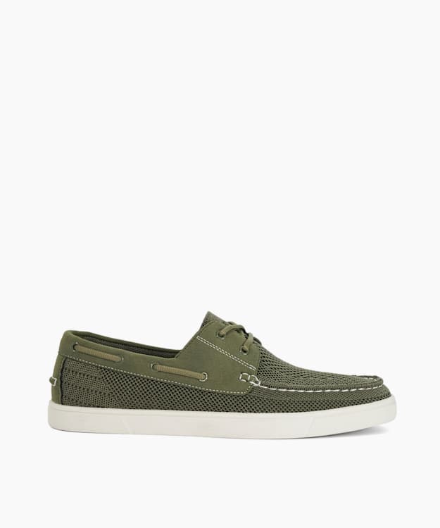 Blaizers Khaki - Knitted Boat Shoes