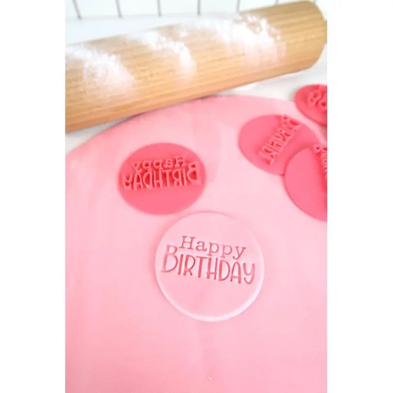 Keksstempel Happy Birthday