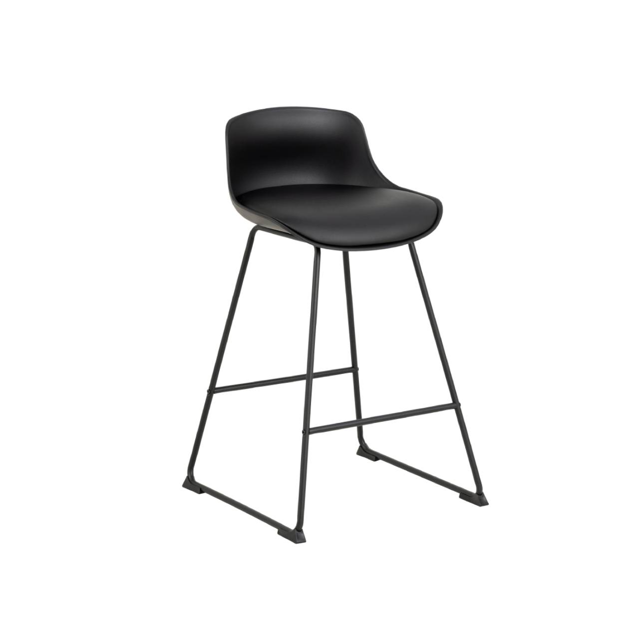 by fonQ basic Bele Barkruk Zwart - H 84 cm