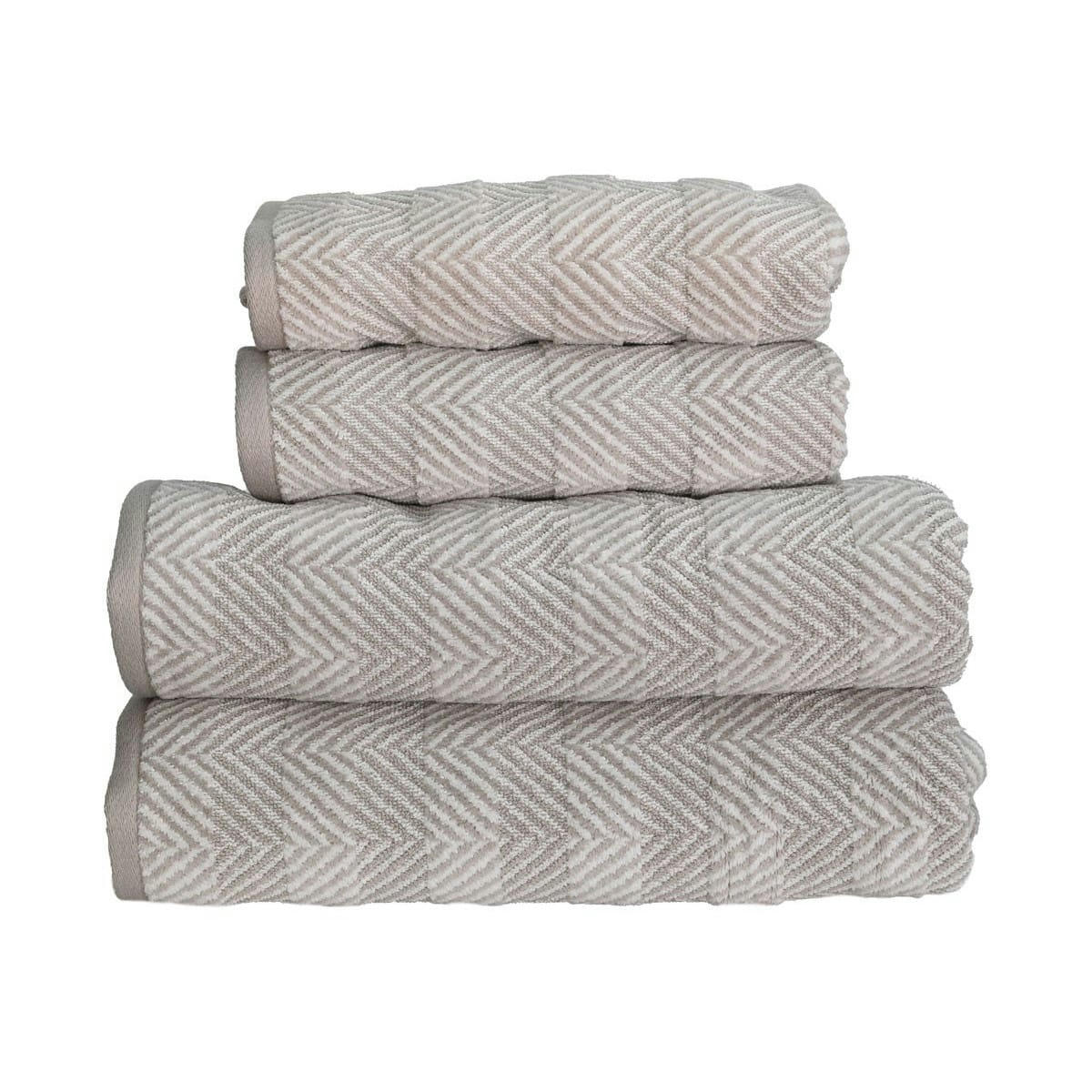 SOLNA - Ensemble de bain 4 pièces  beige