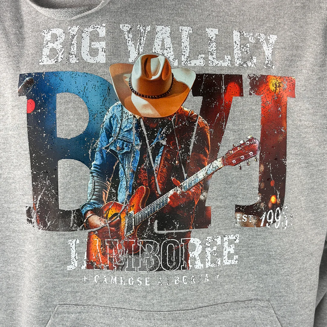 Худи унисекс с графическим изображением знака фестиваля Big Valley Jamboree