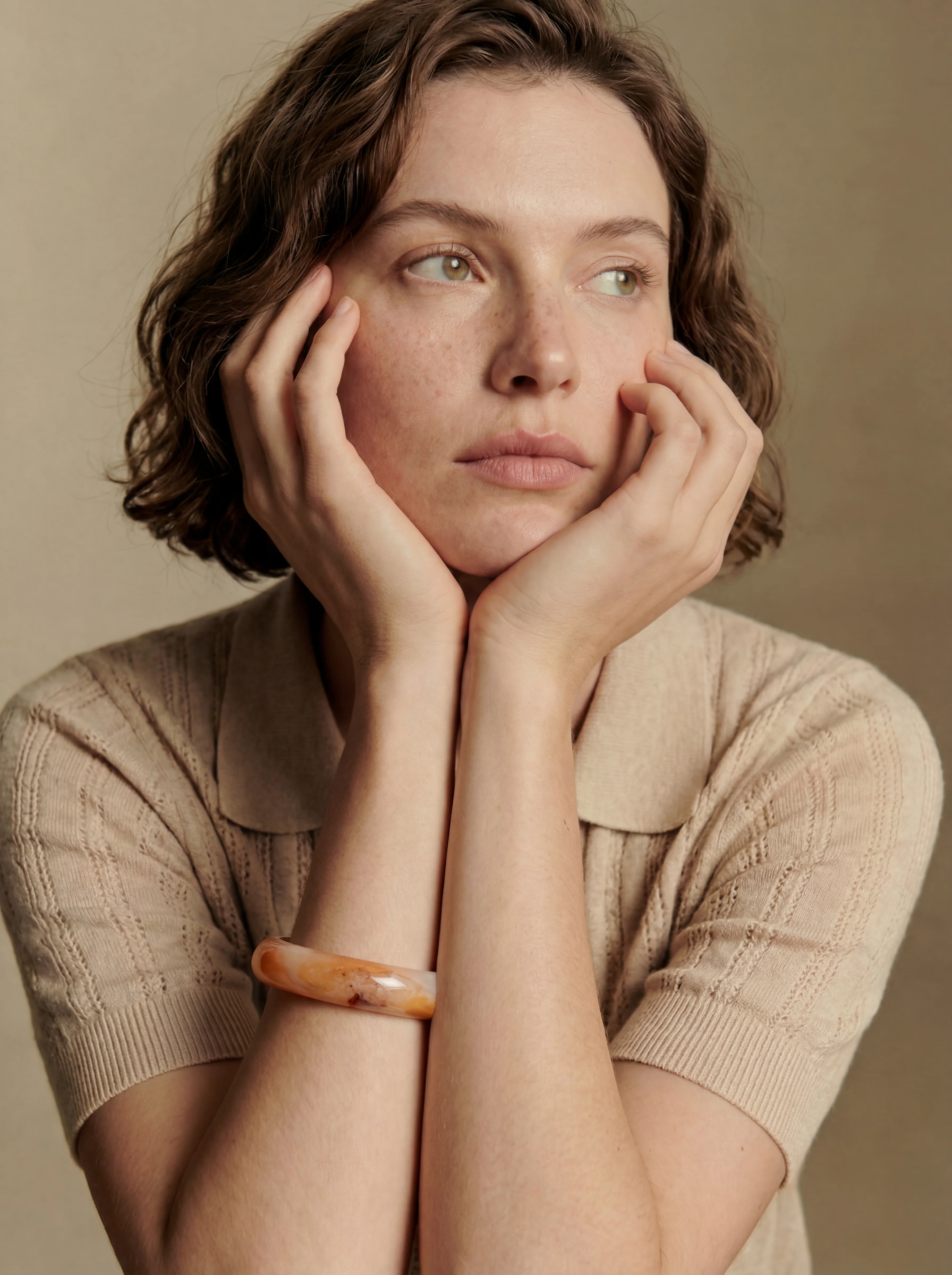 Playground — Marble Jade Stone Bangle