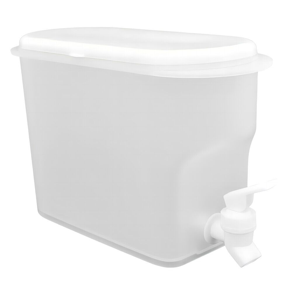 Distributeur de boisson 3L plastique blanc 25x11xH18cm