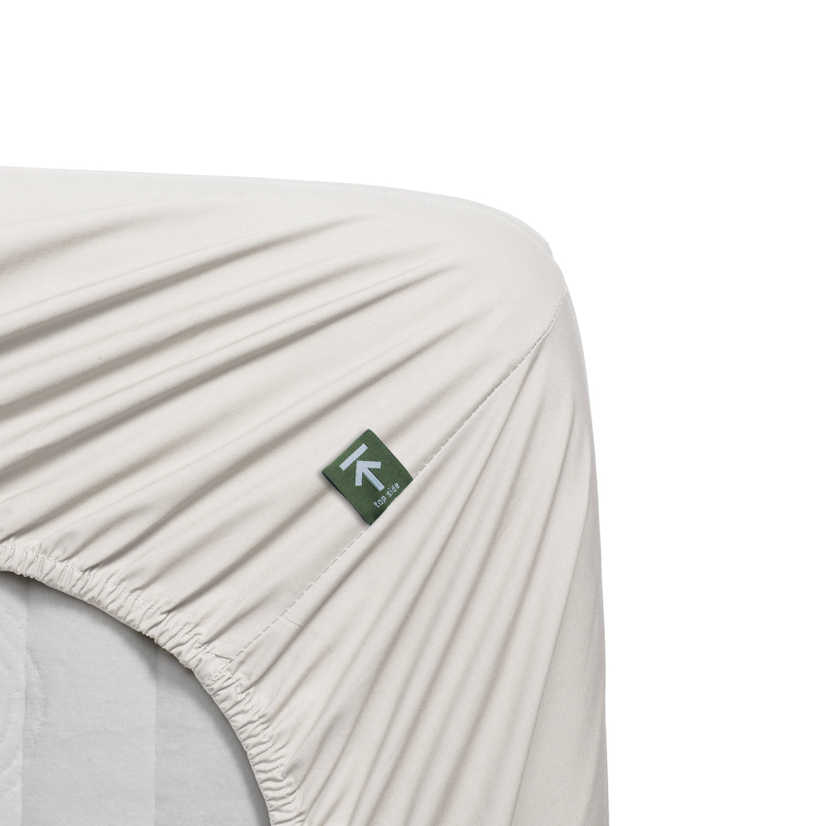 Beddinghouse topper hoeslaken BH Percale Cotton TD - 180x220 cm - gebroken wit