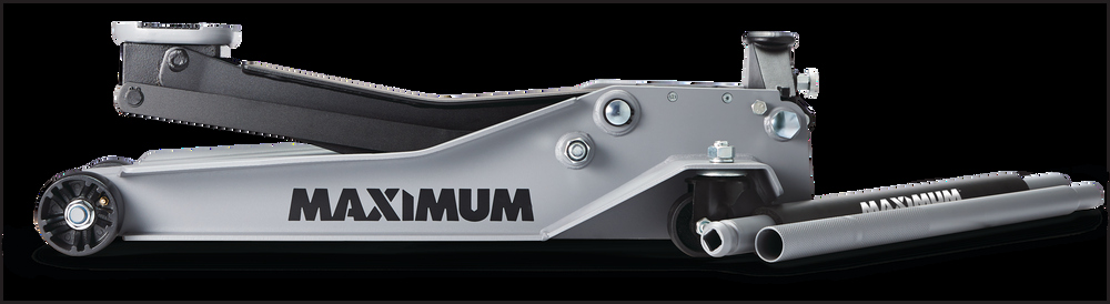 Maximum Long Reach, Low Profile, Super-Duty Garage Jack, 3-Ton