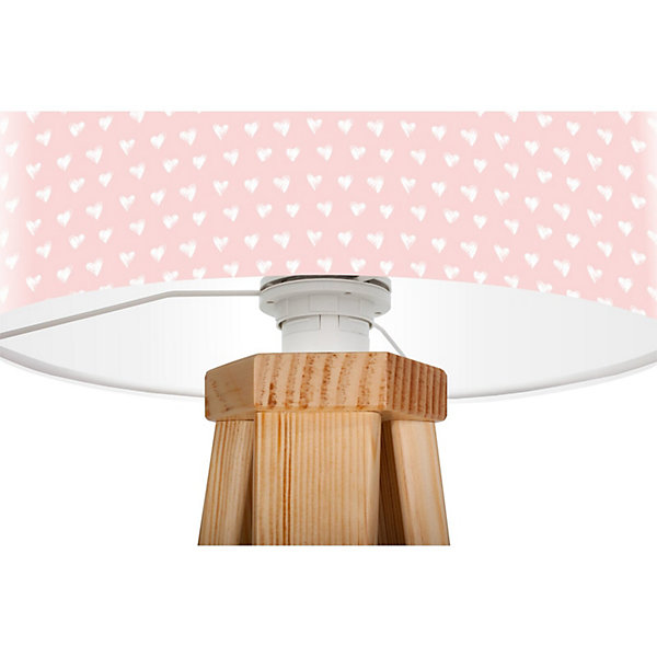 Lampe de chevet kids foto-361 30 x 30 x 45 cm Bois clair