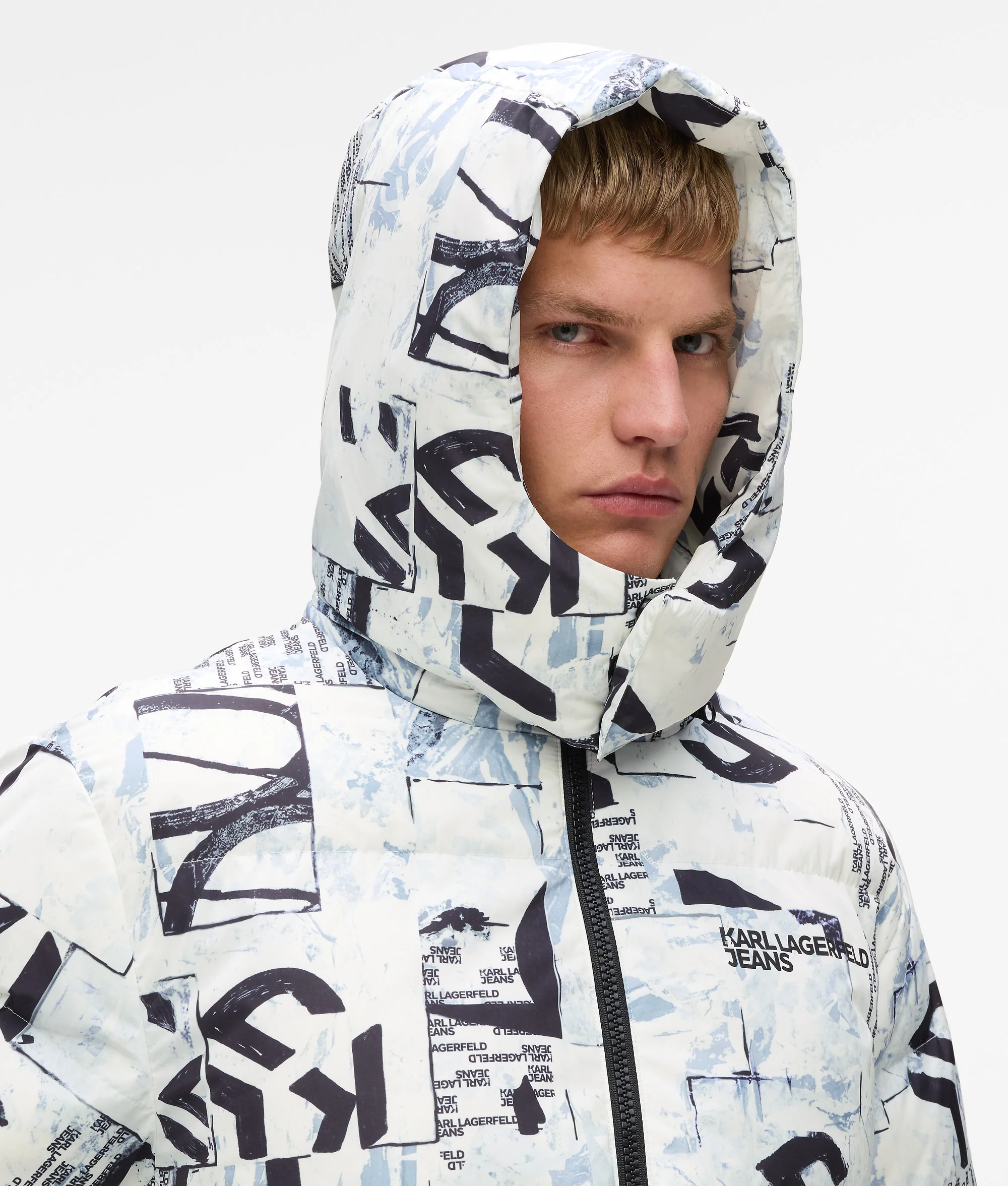 Veste matelassée avec Monogram intégral
