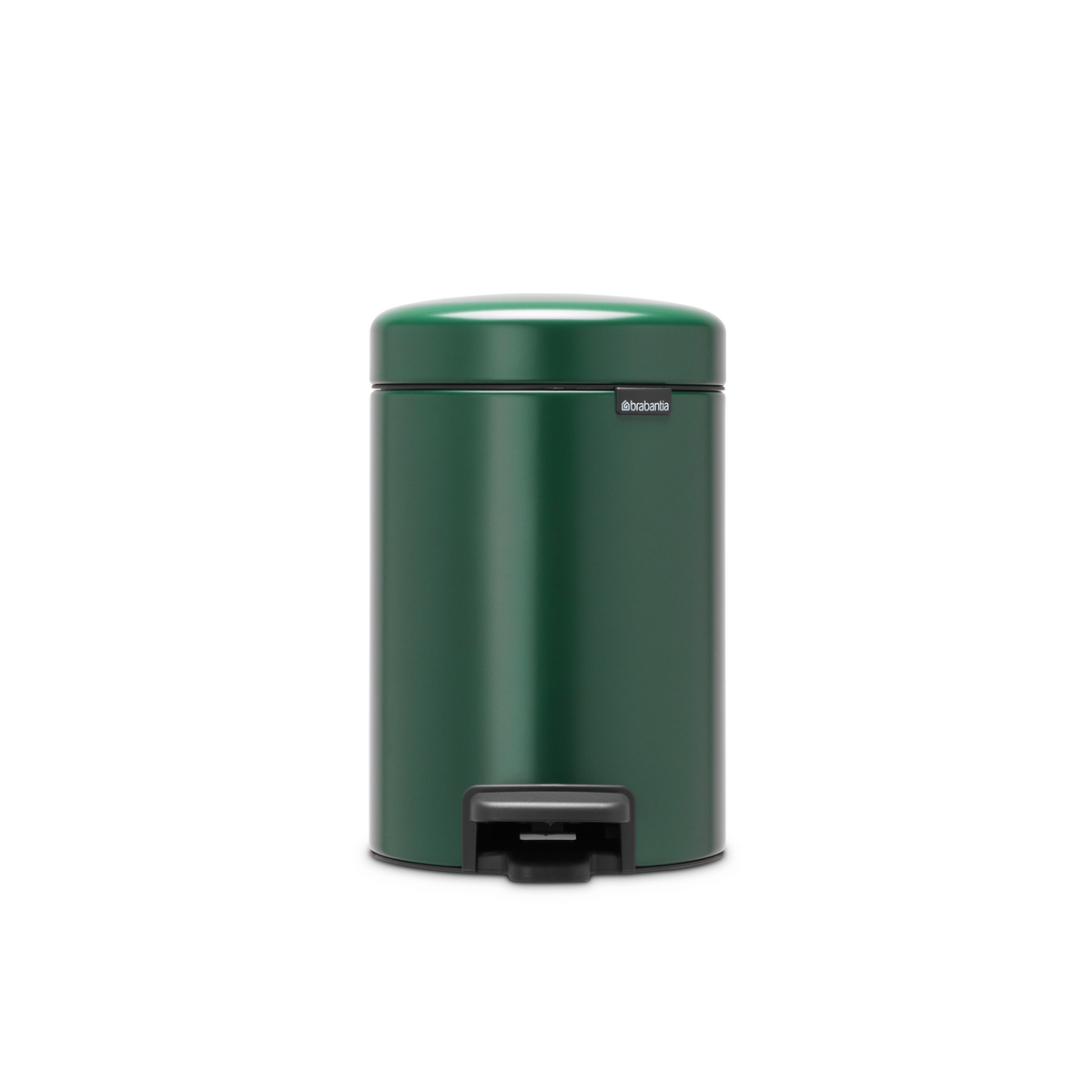 Brabantia NewIcon Pedaalemmer, 3 liter, kunststof binnenemmer - Pine Green