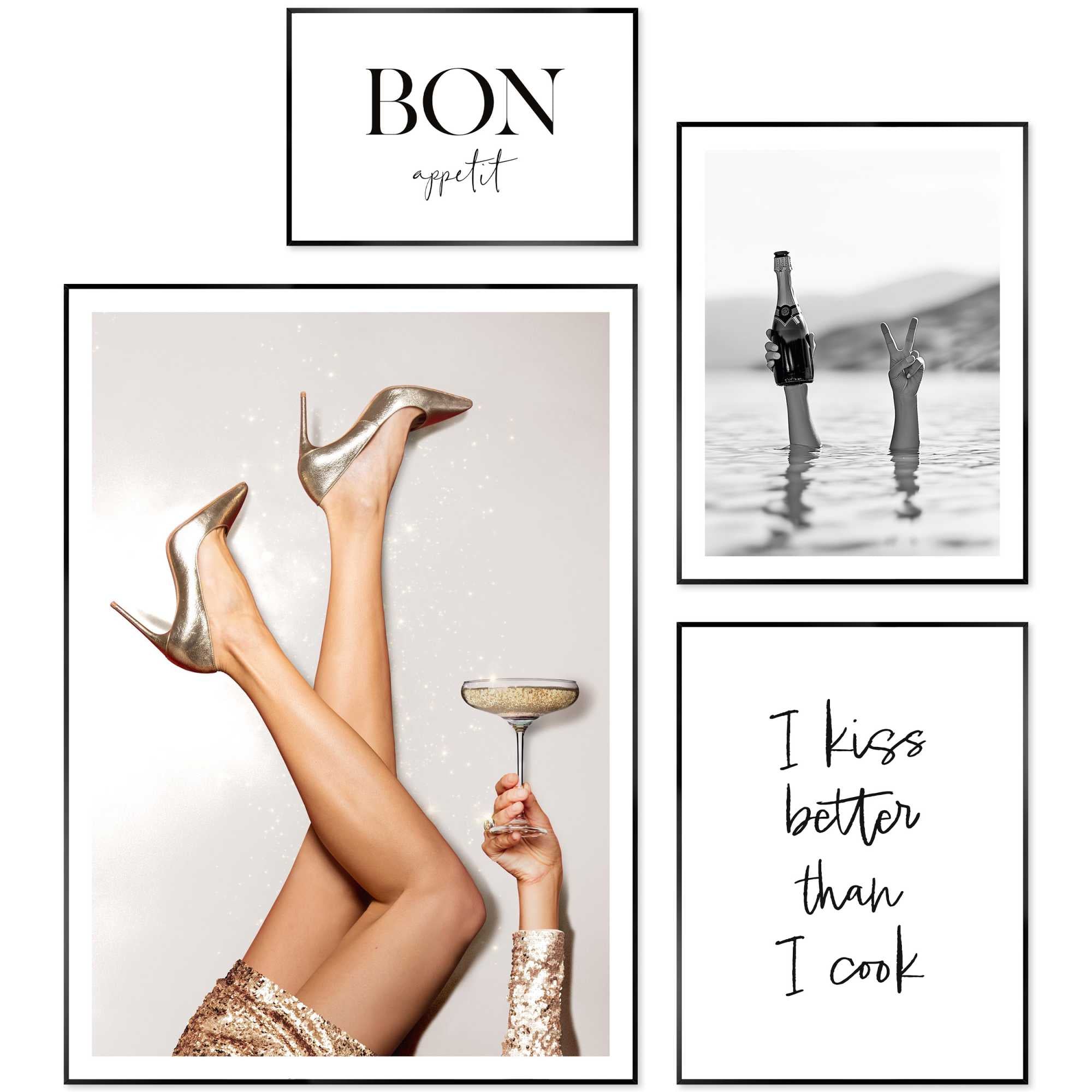 Reinders - Vier het moment - Wanddecoratieset in verschillende formate