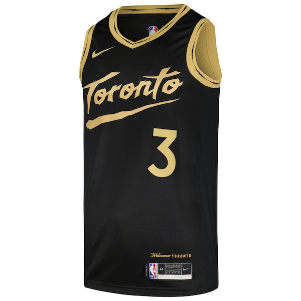 OG Anunoby Toronto Raptors Nike Swingman Player Jersey - City Edition - Black