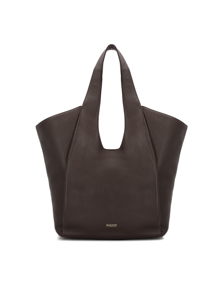 Dark brown shoulder bag