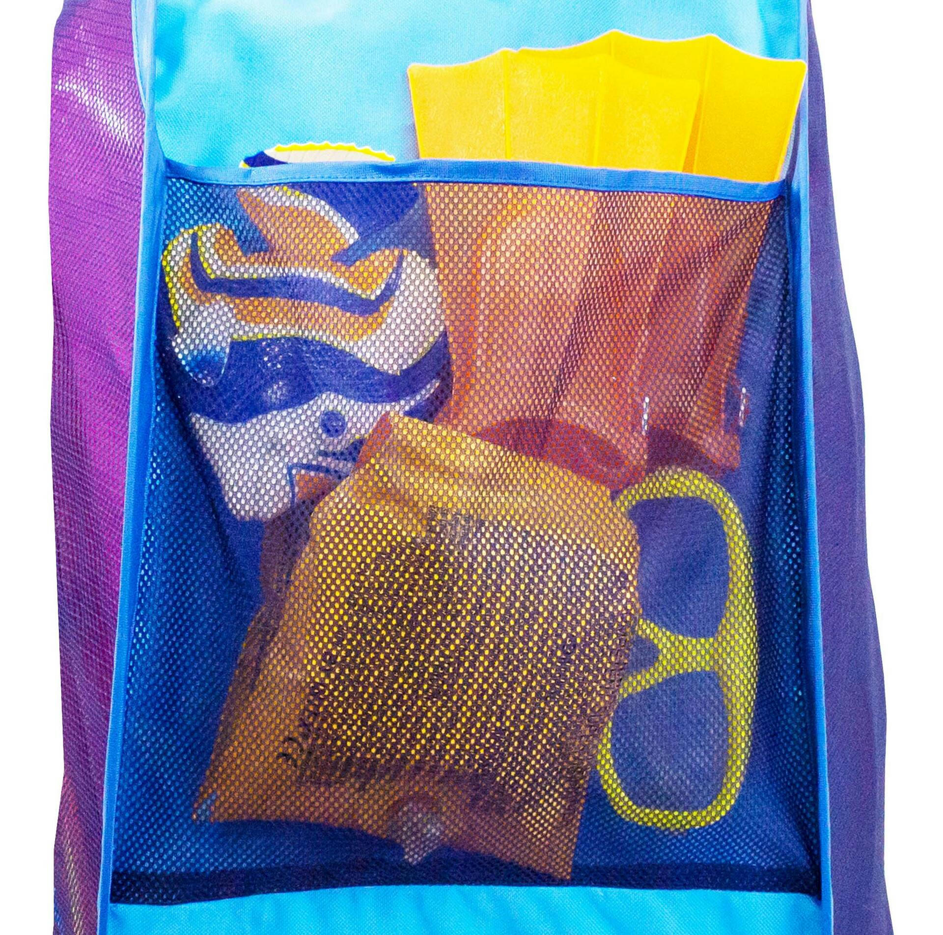 Pool Blaster Pool Toy Pouch, with Handles, 60 x 30 x 12-in, Blue