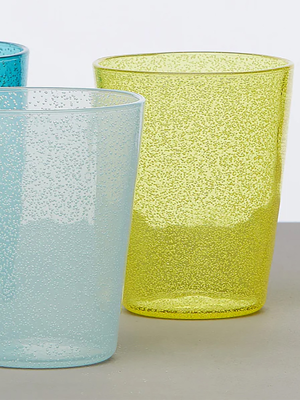 Verre metacrilato jaune - zani serafino jaune