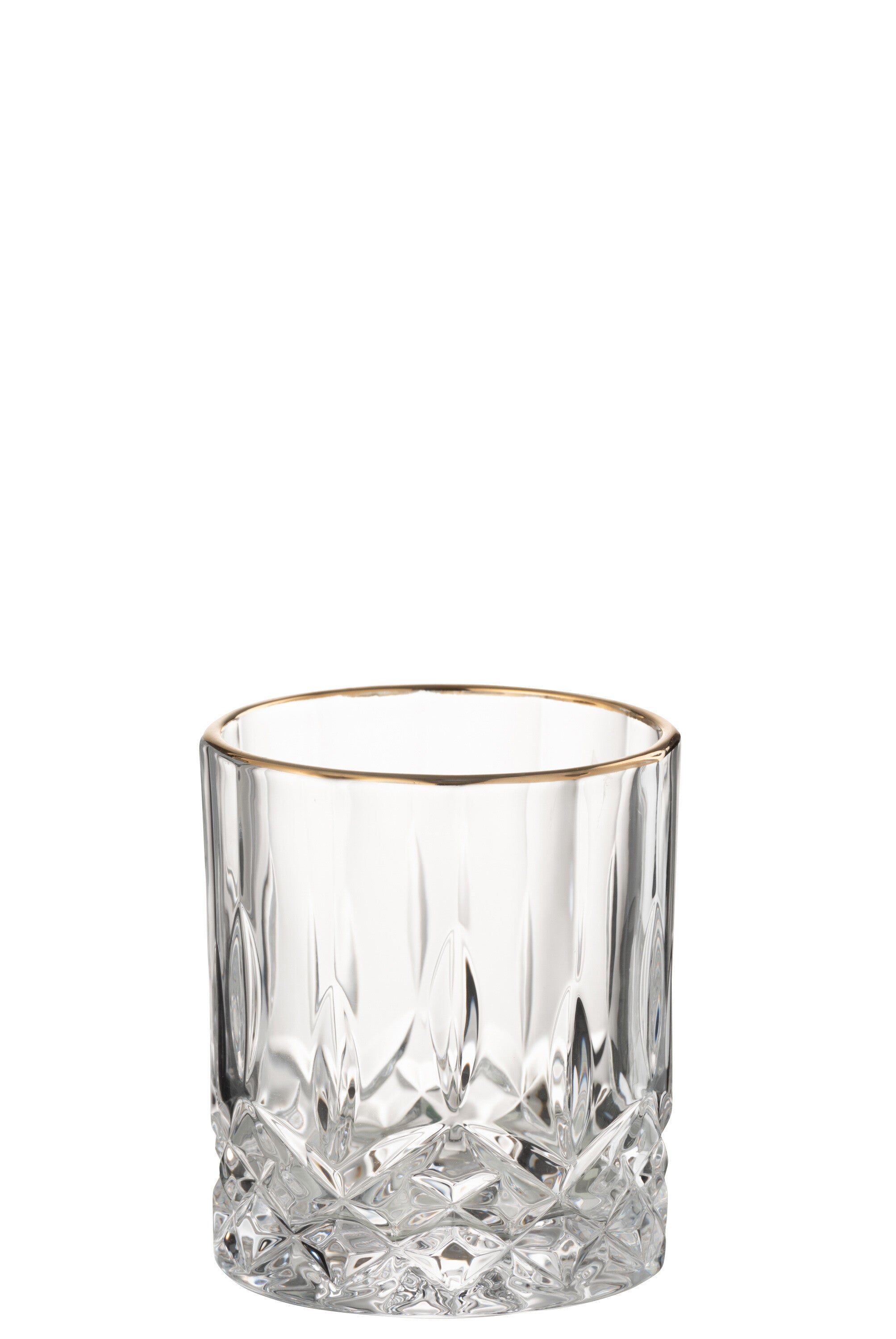 J-Line glas Franco - goud transparant
