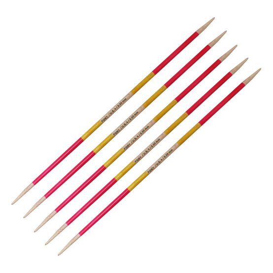 Pony Flair Double Ended Knitting Needles 20cm 3.5mm 5 Pack