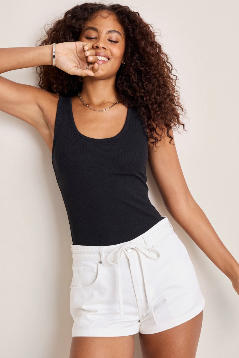 Anna Rib Knit Tank Top