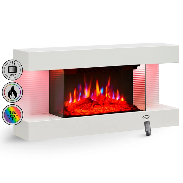 Elektrokamin, »ID-WE«, 1800 W, 82x21,6x41,8 cm, weiß