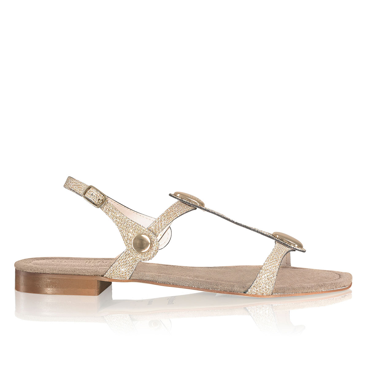 Russell & Bromley LAUREN T Bar Trim Sandal
