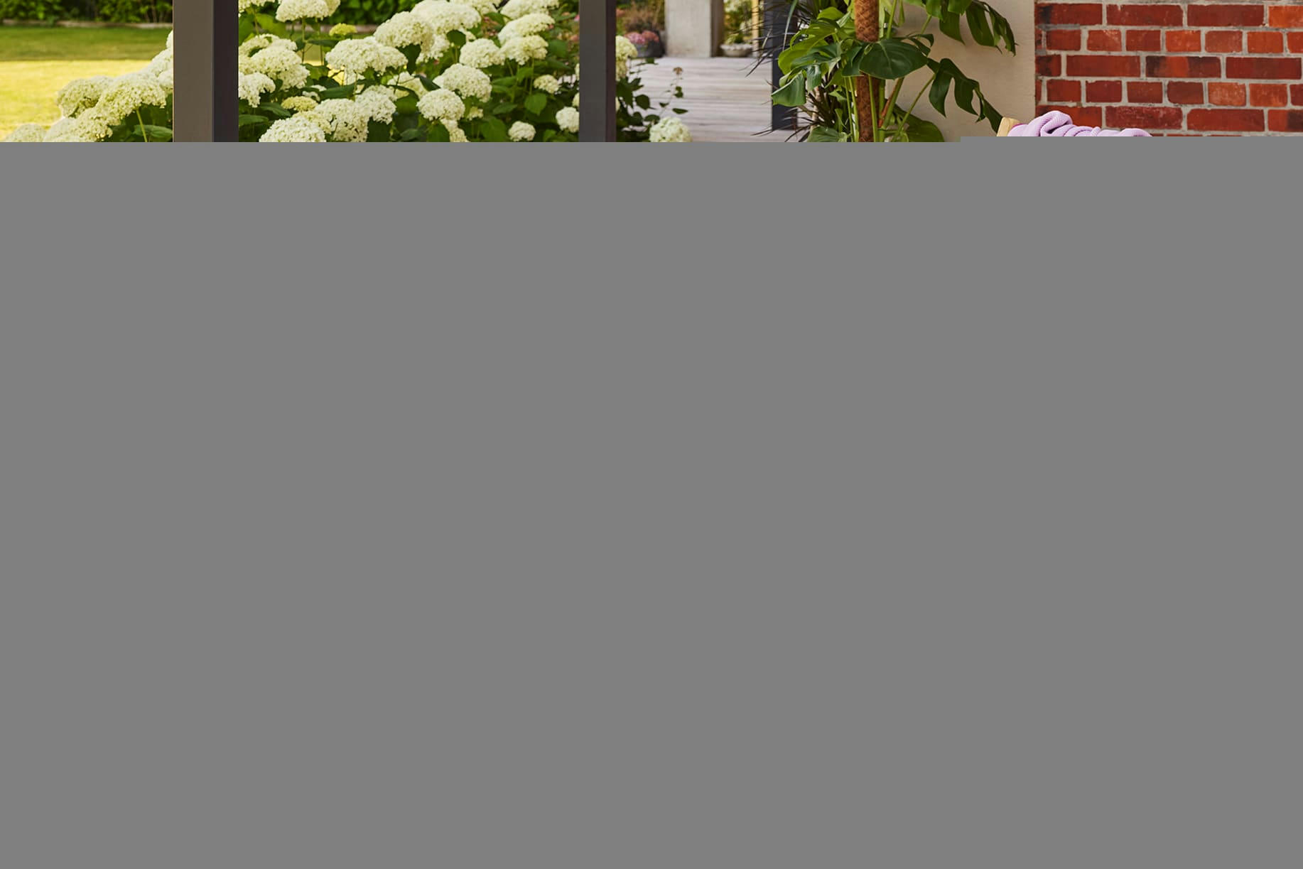 PACIFIC - Tapis intérieur/extérieur ras motif graphique bleu 80x150