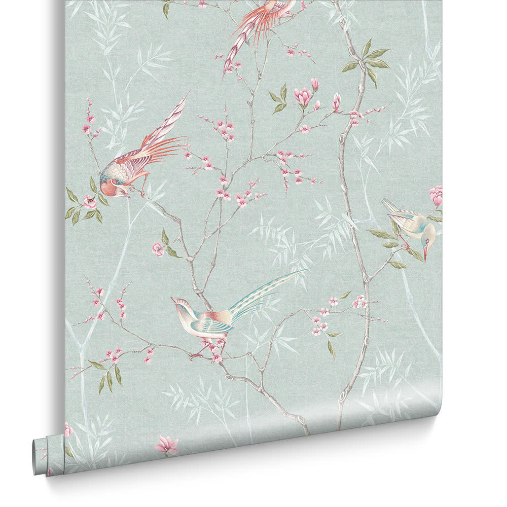 - papier peint tori oiseaux multicolore 1005x52cm