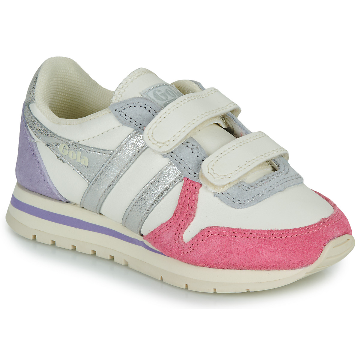 Gola - Daytona Quadrant Strap - Beige / Silver / Pink