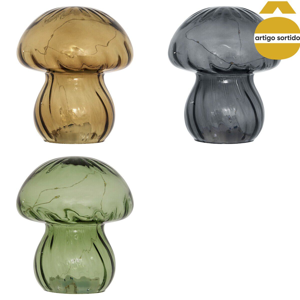 Candeeiro de mesa MALU de vidro