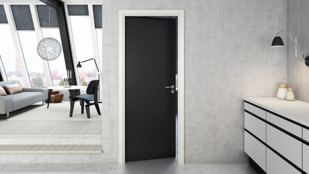 INNERDØR SOLID ELEMENTS M7X21 SLETT SVART