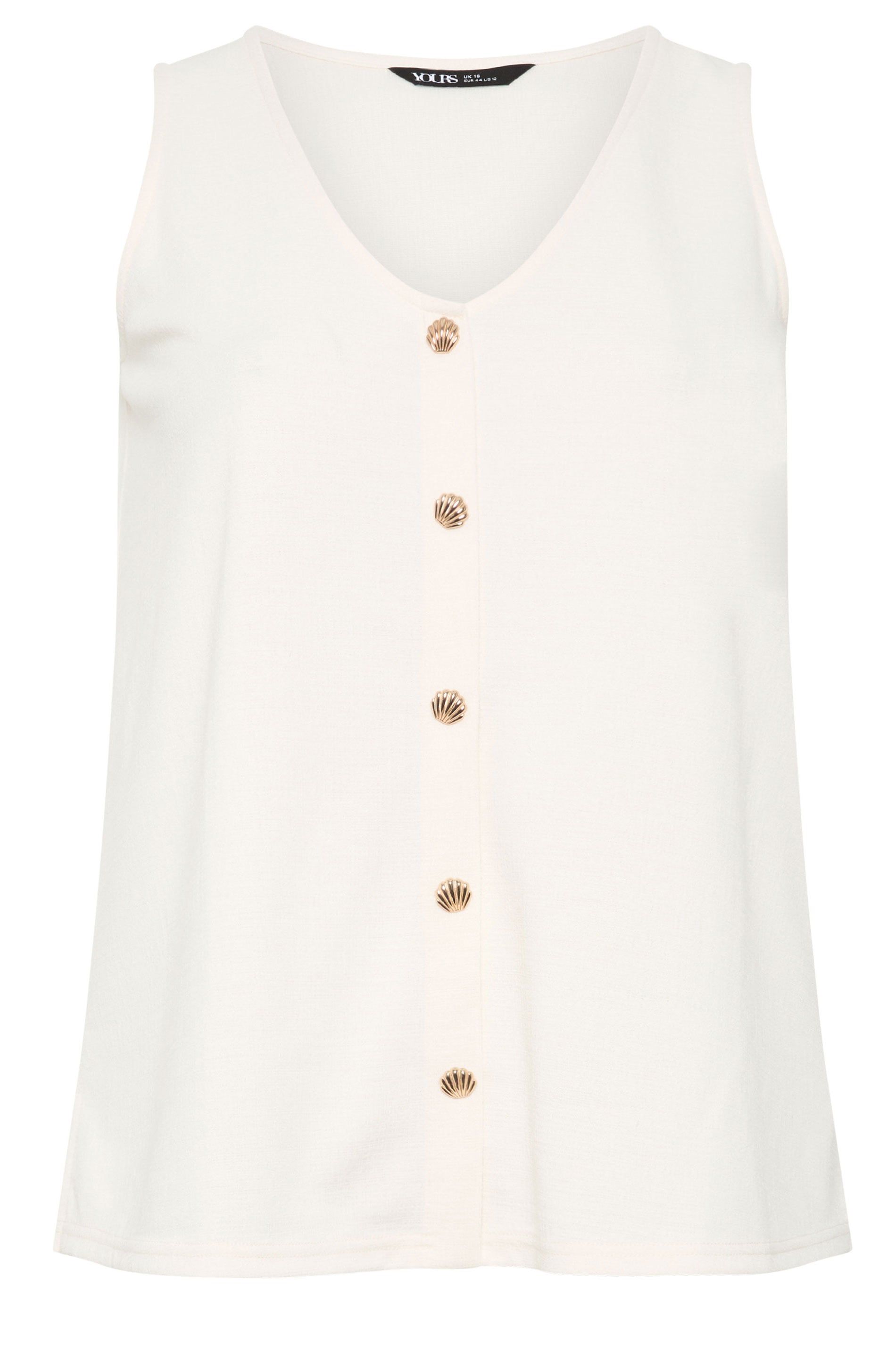 Yours Shell Detail Vest Top