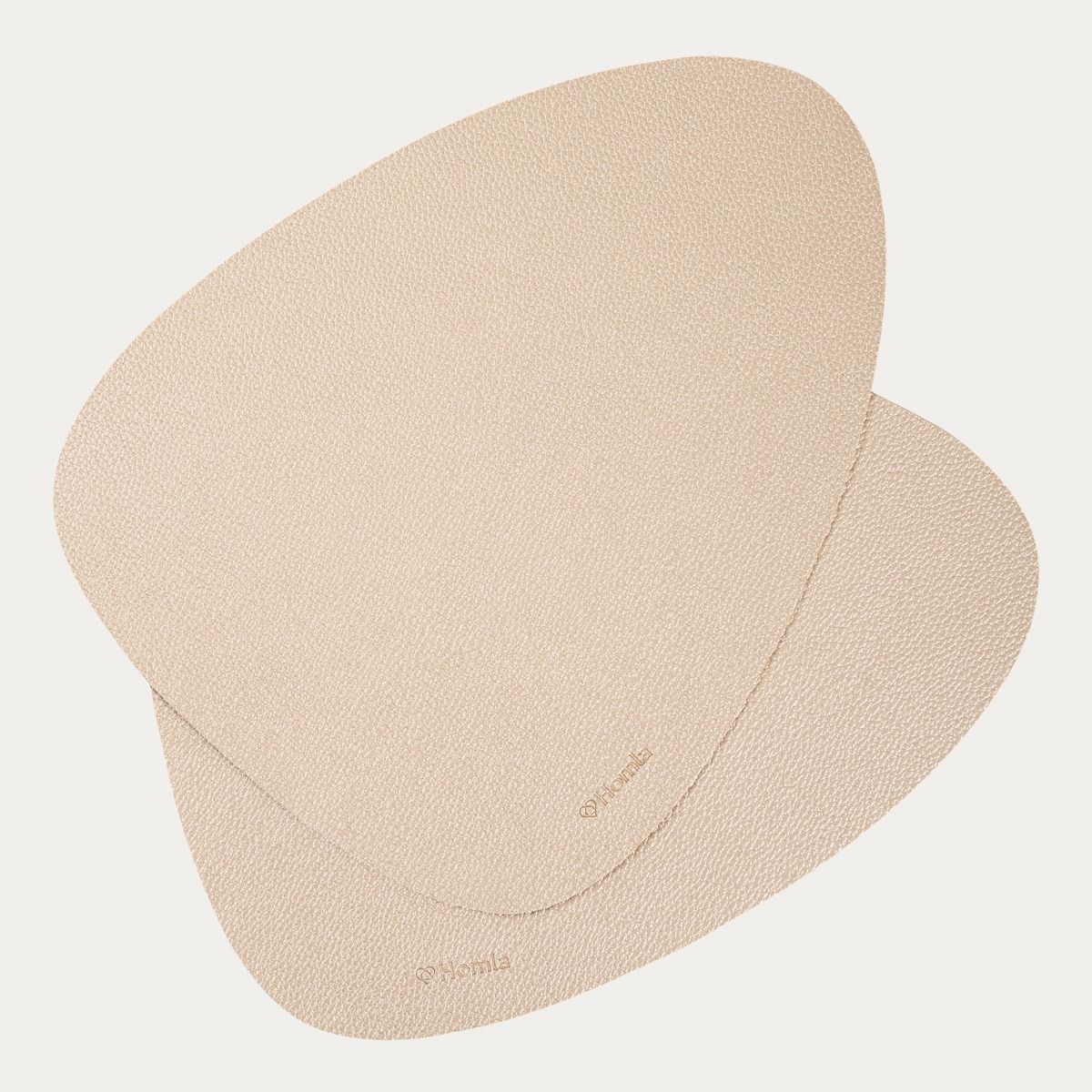 Maty stołowe FEMELO złote, zestaw 2 szt. 38 cm