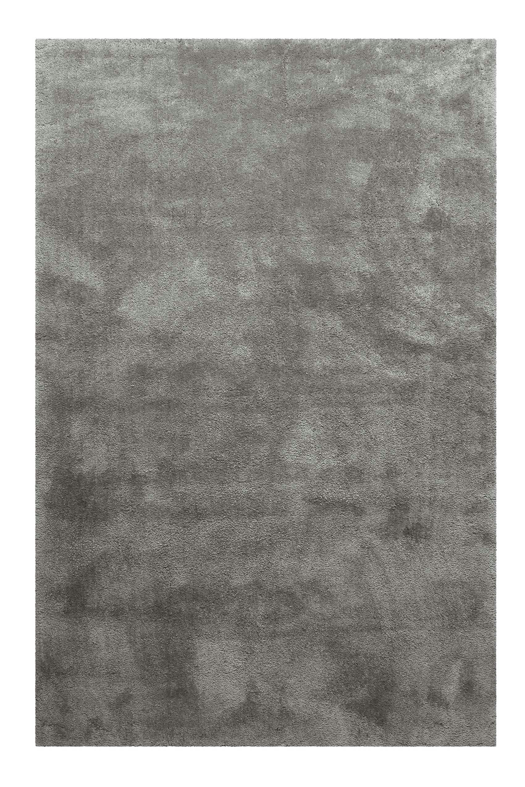 PISA - Tapis en microfibre dense gris 160x230 cm