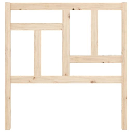 NNEVL Bed Headboard 95.5x4x100 cm Solid Wood Pine