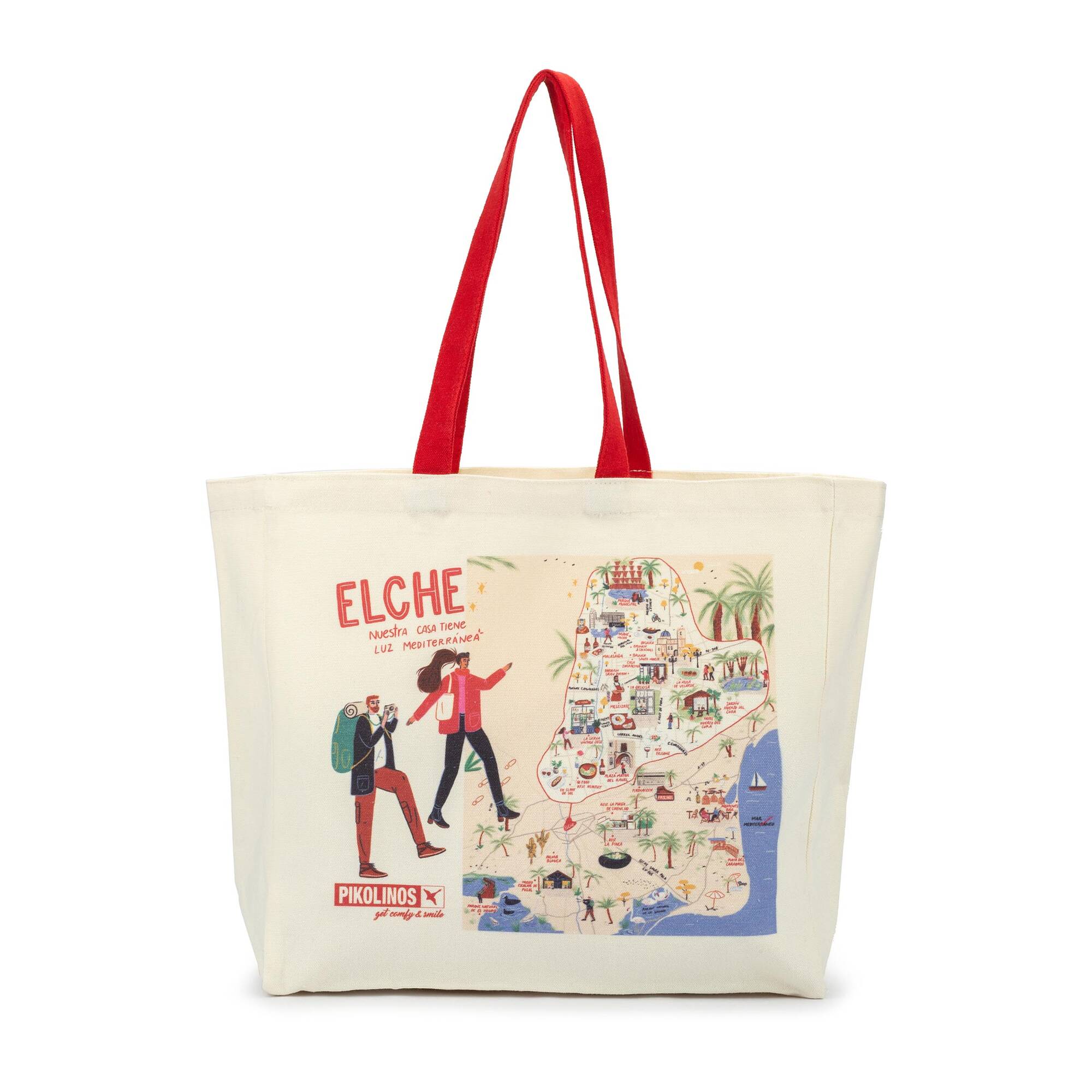 SMILING - Bolsa de algodón orgánico #SmilingCities