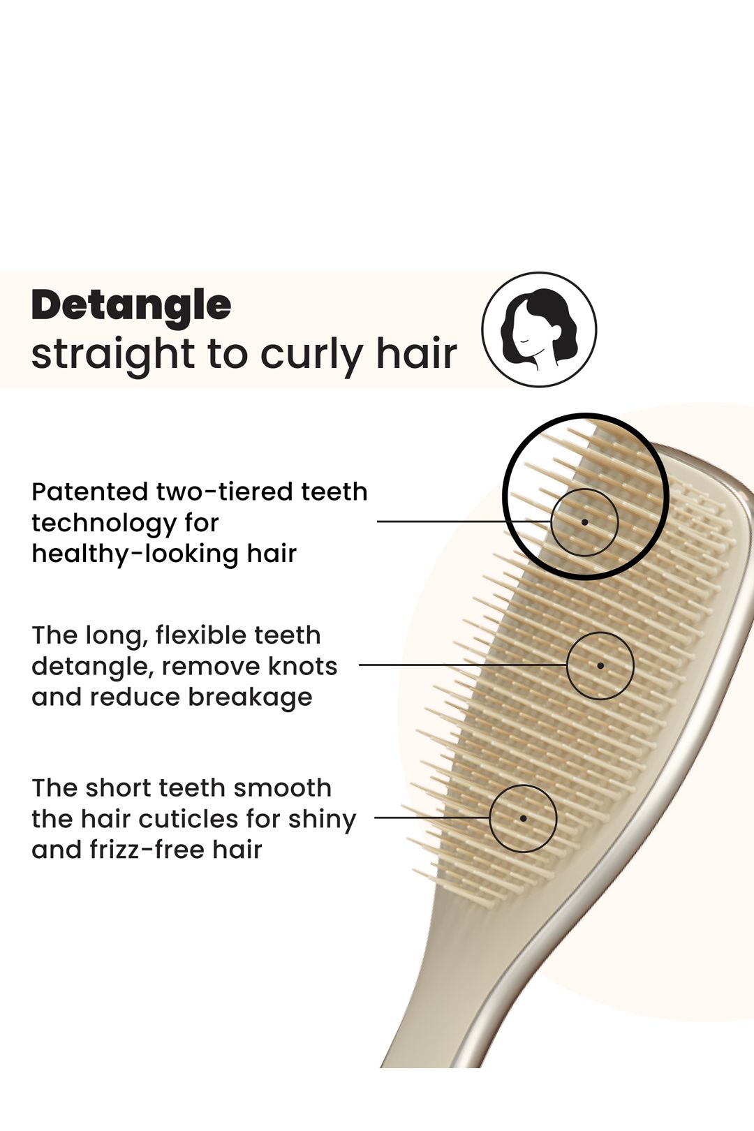 Tangle Teezer The Ultimate Detangler - Champagne Gold