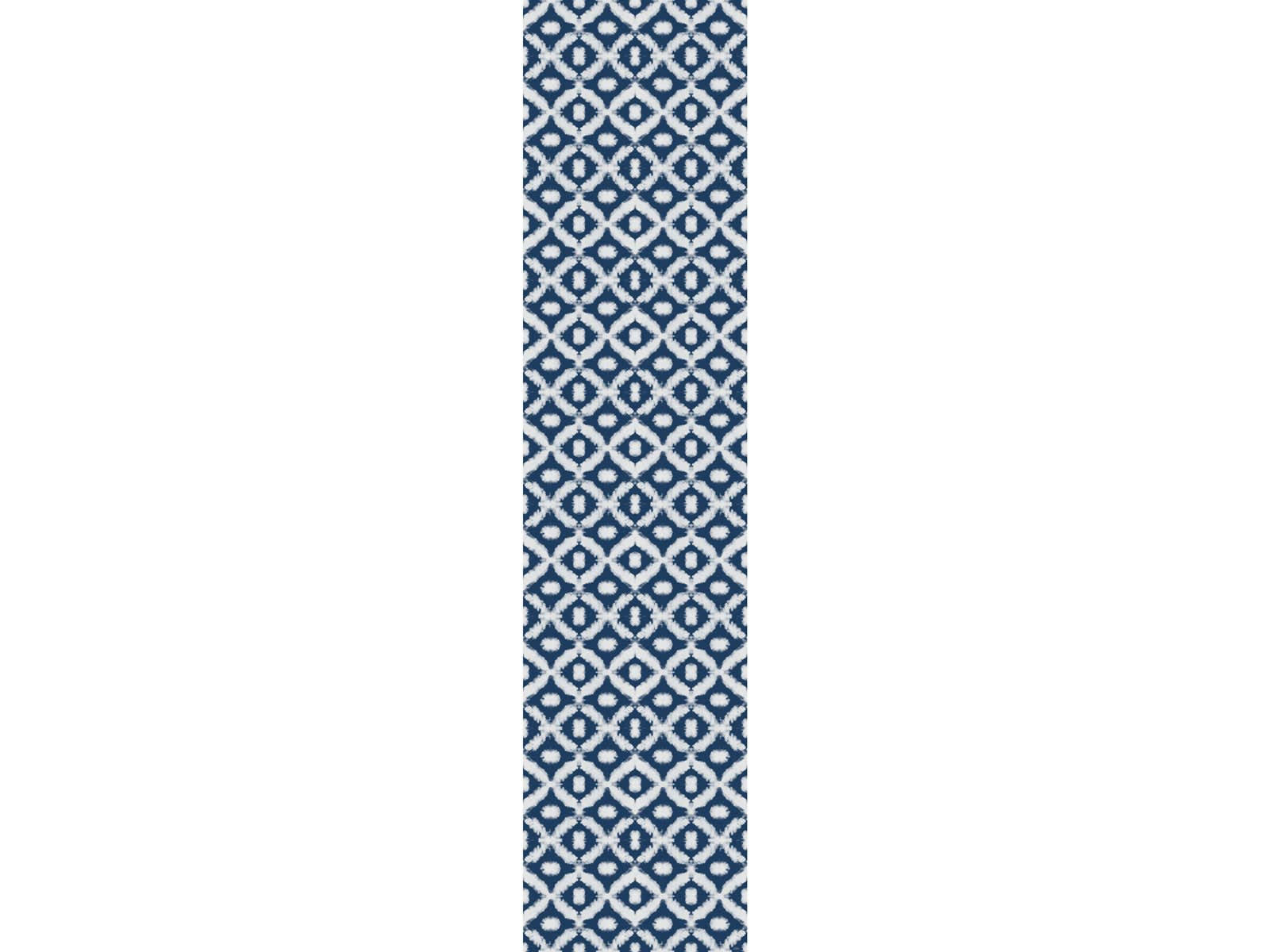 - Papier peint adhésif Shibori bleu cobalt 60cmx2m50