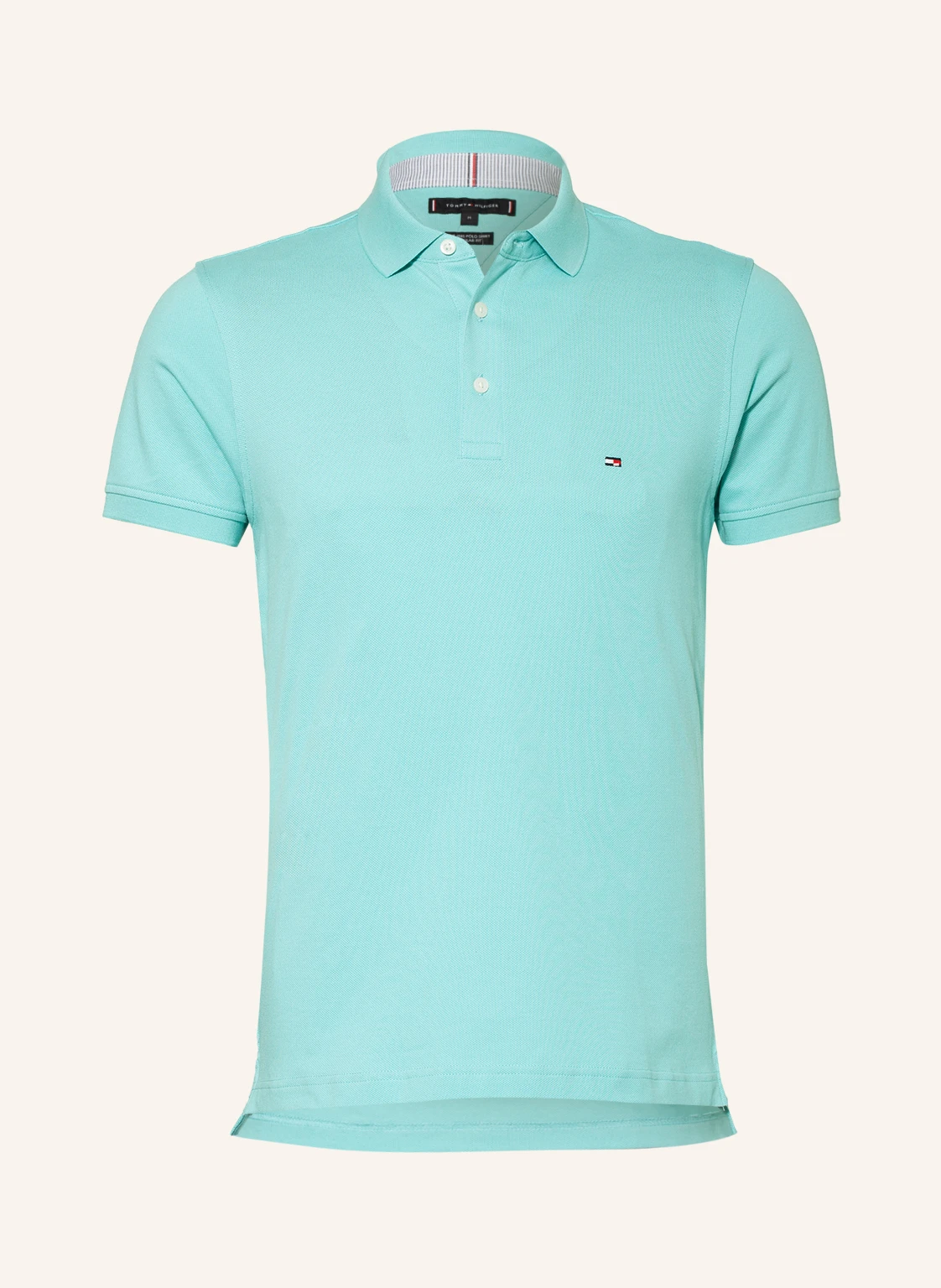 TOMMY HILFIGER Piqué-Poloshirt Slim Fit