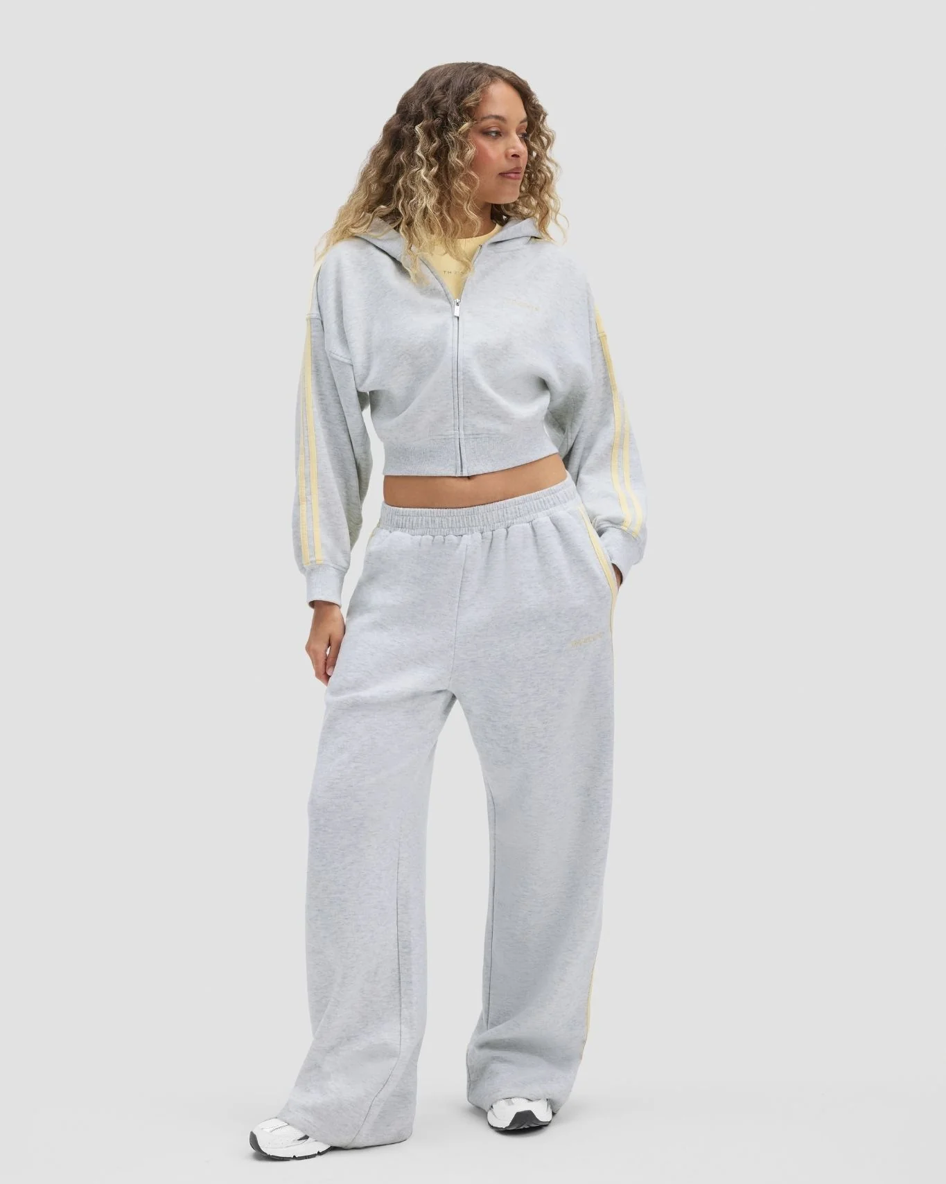 Jersey Stripe Joggers | Marl