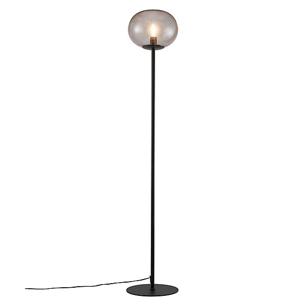Lampadaire ALTON 27,5 Verrerie Noir, H.150 - IP20 - E27 /Nordlux Intérieur
