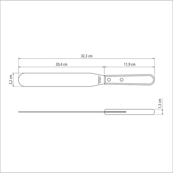 Messer »LANDHAUS «, LxB: 32,3 x 3,2 cm, Edelstahl
