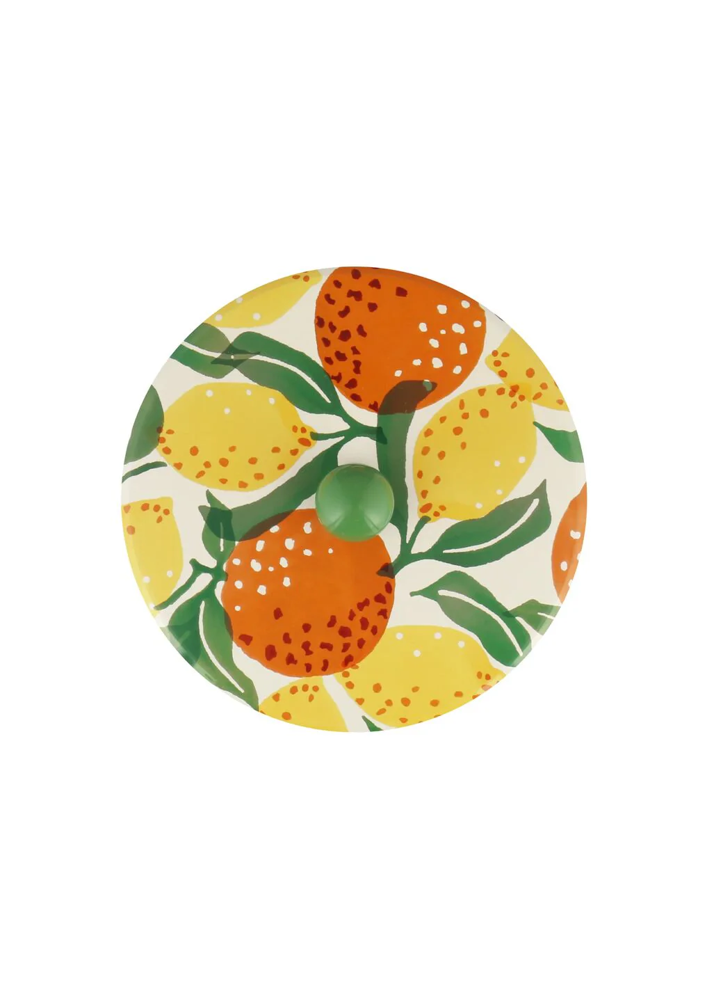 Oranges & Lemons Medium Tin Biscuit Barrel