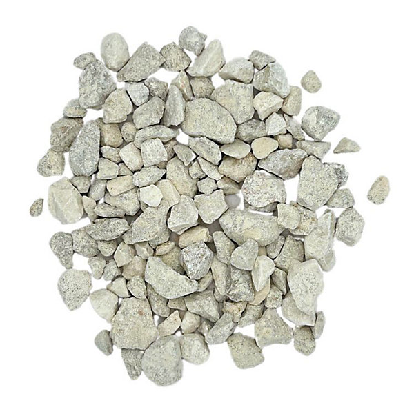 PACK 3 X BIG BAG de  /- 1,5T - 60M² Gravillon ECO Blanc/Gris/Beige Calcaire 6/14 mm - Livraison PREMIUM