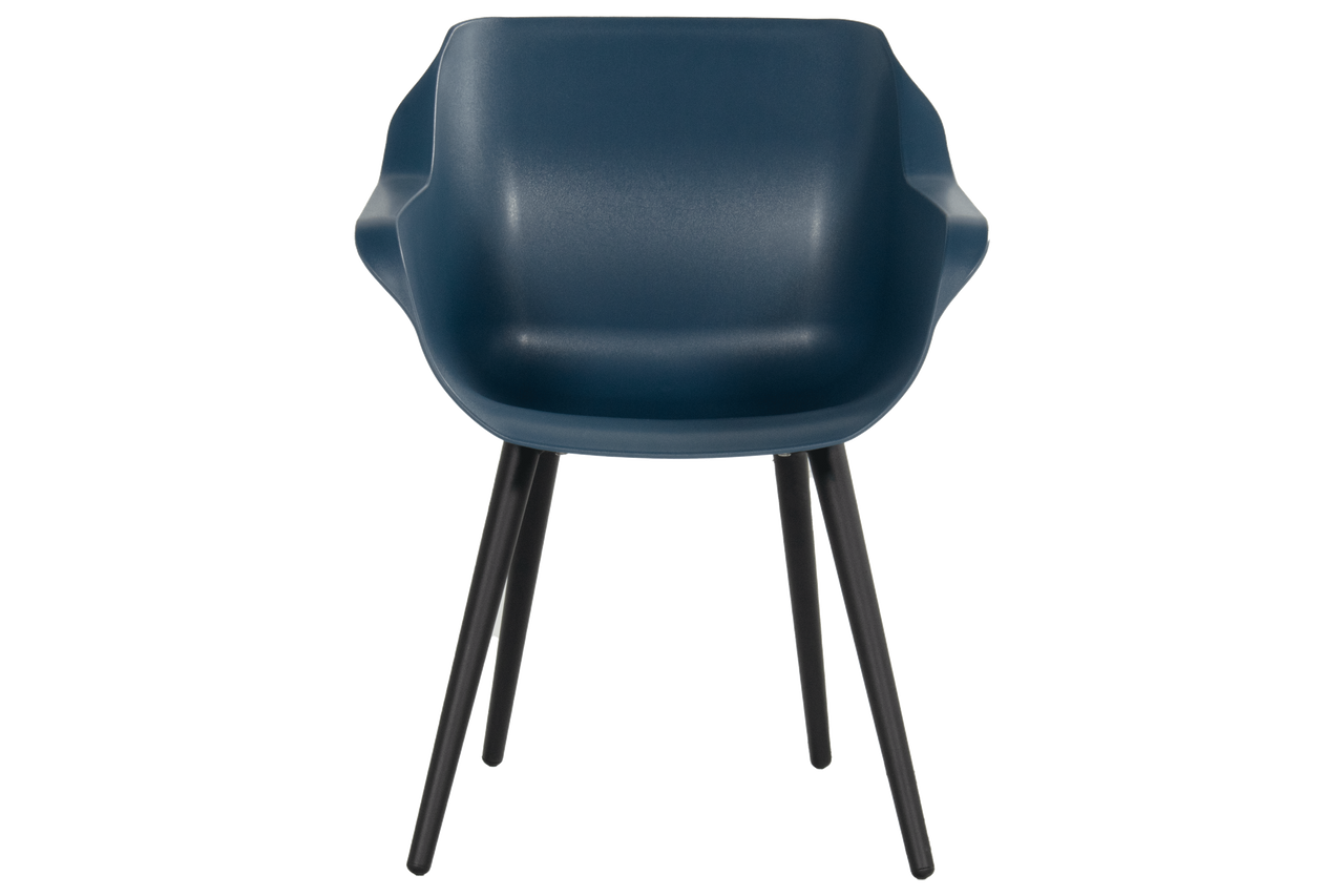 Hartman Tuinstoel Sophie Studio - Donkerblauw Kunststof - Set Van 2