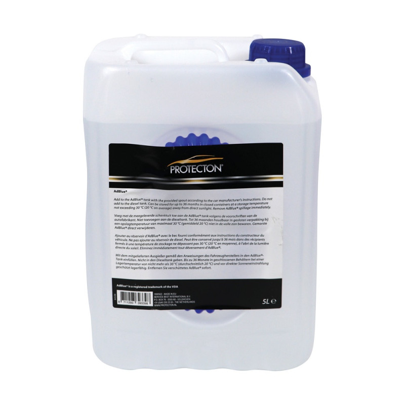 Fluide de réduction des gaz d'échappement Ad Blue 5 L PROTECTON