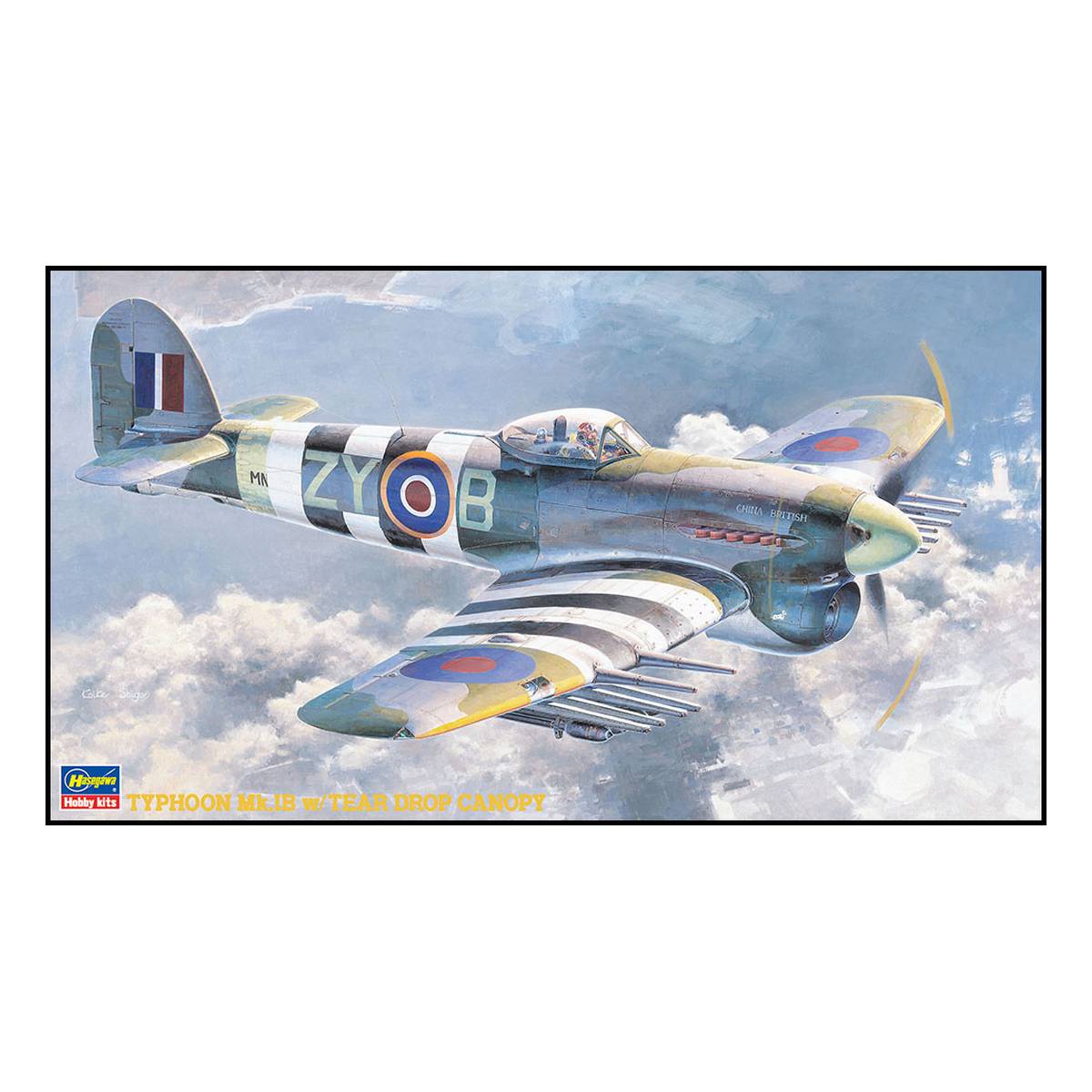 Hasegawa Typhoon Mk.1B Model Kit 1:48